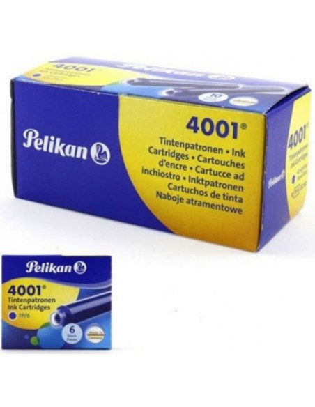 CF10CARTUCCE STILOGRAFICHE BLU ROY.