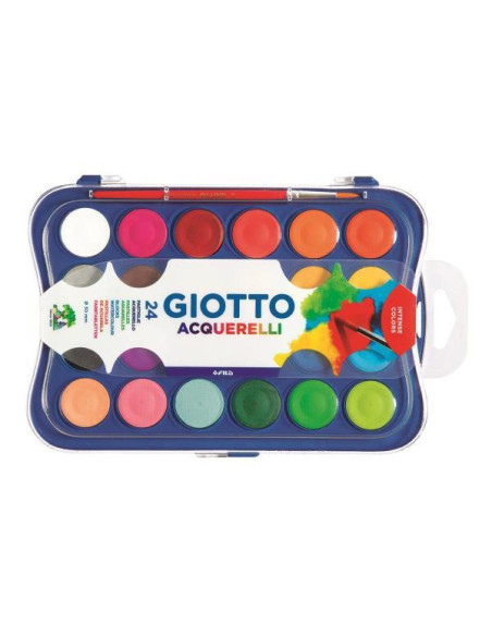 ACQUERELLI DA 30 MM  24PAST COL.ASS