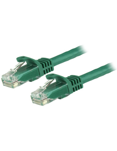 StarTech.com Cavo di rete CAT 6 - Cavo Patch Ethernet RJ45 UTP verde da 5m antigroviglio