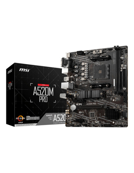 MSI A520M PRO scheda madre AMD A520 Socket AM4 micro ATX