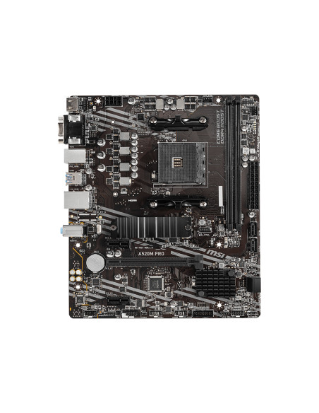 MSI A520M PRO scheda madre AMD A520 Socket AM4 micro ATX