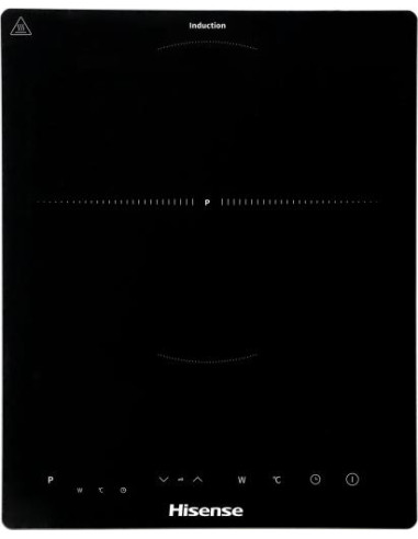 Hisense HIC2000Y piano cottura Nero Superficie piana 28 cm Piano cottura a induzione 1 Fornello(i)