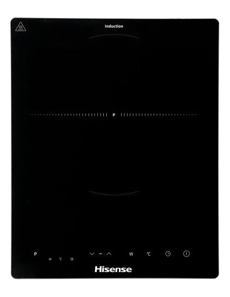 Hisense HIC2000Y piano cottura Nero Superficie piana 28 cm Piano cottura a induzione 1 Fornello(i)