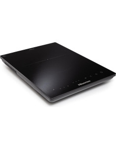 Hisense HIC2000Y piano cottura Nero Superficie piana 28 cm Piano cottura a induzione 1 Fornello(i) 2