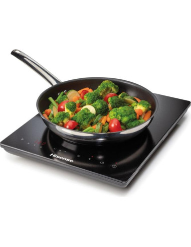 Hisense HIC2000Y piano cottura Nero Superficie piana 28 cm Piano cottura a induzione 1 Fornello(i)