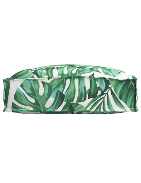 Cuscino Foglia Motivo Foglia 50 x 50 x 12 cm Tessuto Oxford