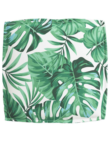 Cuscino Foglia Motivo Foglia 50 x 50 x 12 cm Tessuto Oxford