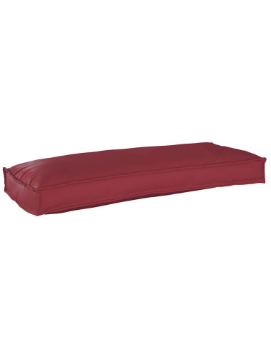 Cuscino Rosso Vino 100 x 40 x 8 cm Tessuto Oxford
