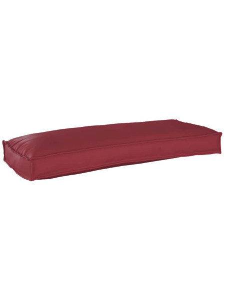 Cuscino Rosso Vino 100 x 40 x 8 cm Tessuto Oxford