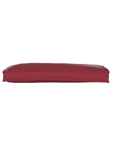 Cuscino Rosso Vino 100 x 40 x 8 cm Tessuto Oxford