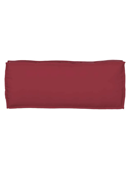 Cuscino Rosso Vino 100 x 40 x 8 cm Tessuto Oxford
