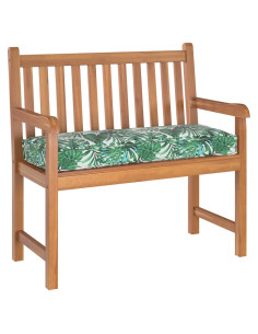 Cuscino Foglia Motivo Foglia 100 x 40 x 8 cm Tessuto Oxford 2