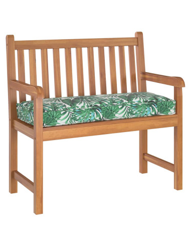 Cuscino Foglia Motivo Foglia 100 x 40 x 8 cm Tessuto Oxford