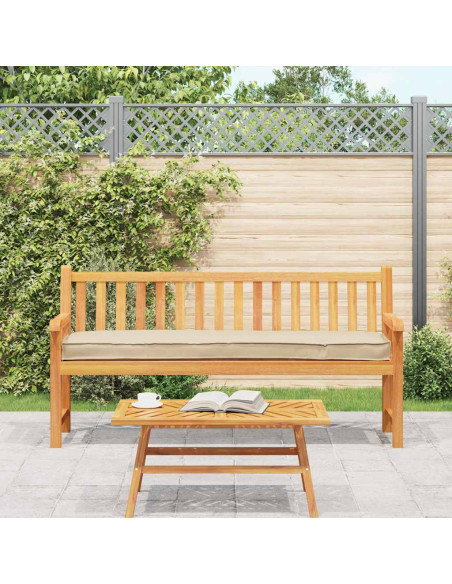 Cuscino per pallet Beige 200 x 40 x 8 cm Tessuto Oxford