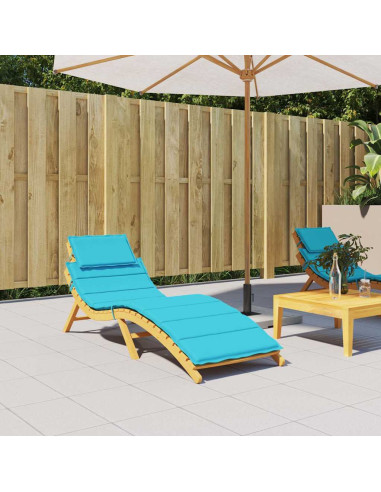 Cuscino per Lettino Turchese in Tessuto Oxford