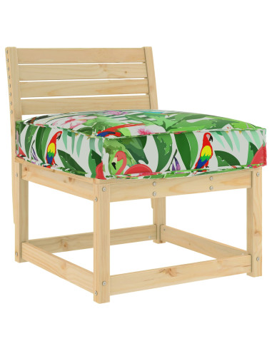 Cuscino Floreale Multicolore 60 x 60 x 12 cm Tessuto Oxford