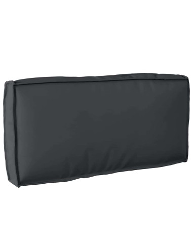 Cuscino Nero 80 x 40 x 12 cm Tessuto Oxford