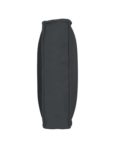 Cuscino Nero 80 x 40 x 12 cm Tessuto Oxford