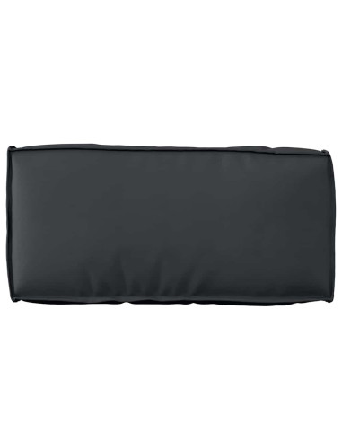 Cuscino Nero 80 x 40 x 12 cm Tessuto Oxford