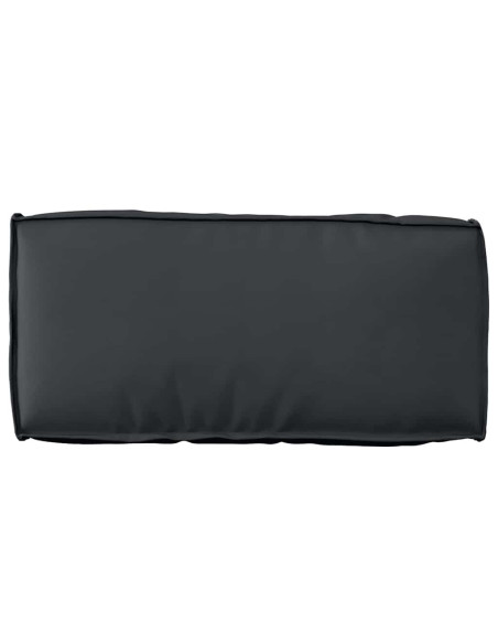 Cuscino Nero 80 x 40 x 12 cm Tessuto Oxford