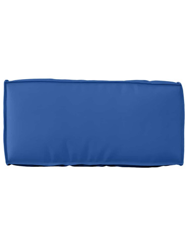 Cuscino Blu Reale 80 x 40 x 12 cm Tessuto Oxford