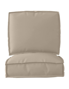 Set di Cuscini per Pallet 2 pcs Talpa Tessuto Oxford