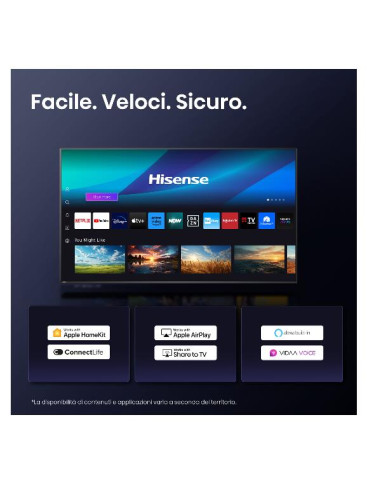 43 A69Q 4K UHD SMART VIDAA