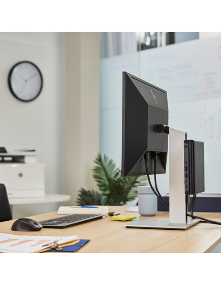 HP Pro Mini 400 G9 Wolf Security Edition Intel® Core™ i5 i5-14500T 8 GB DDR5-SDRAM 256 GB SSD Windows 11 Pro Mini PC Nero