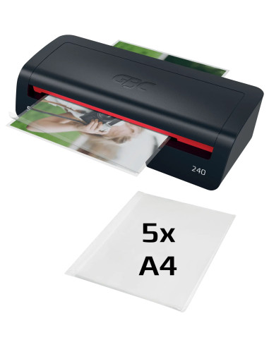 GBC 240 Plastificatrice a caldo 400 mm/min Nero, Rosso