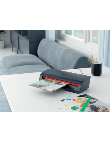 GBC 240 Plastificatrice a caldo 400 mm/min Nero, Rosso