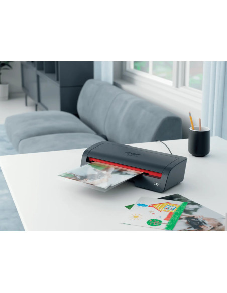 GBC 240 Plastificatrice a caldo 400 mm/min Nero, Rosso