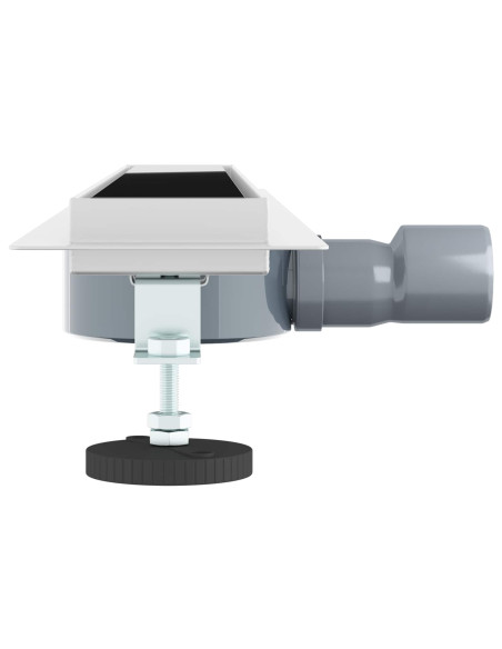 Scarico doccia con copertura in vetro e sifone a 360° 70 cm