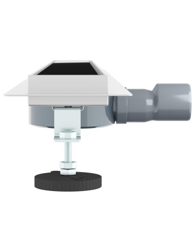 Scarico doccia con copertura in vetro e sifone a 360° 80 cm