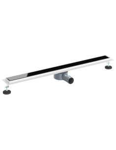 Scarico doccia con copertura in vetro e sifone a 360° 90 cm 2