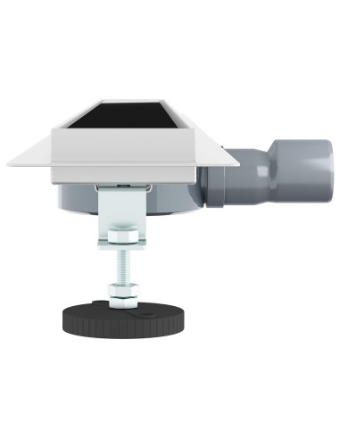 Scarico doccia con copertura in vetro e sifone a 360° 90 cm