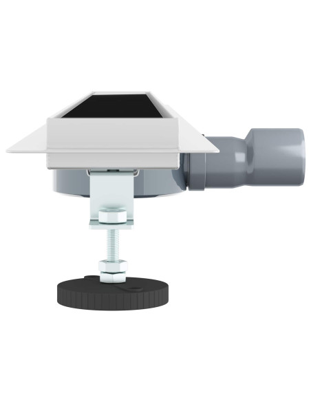 Scarico doccia con copertura in vetro e sifone a 360° 90 cm