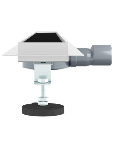 Scarico doccia con copertura in vetro e sifone a 360° 100 cm