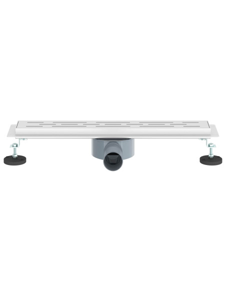 Scarico doccia con copertura in vetro e sifone a 360° 50 cm