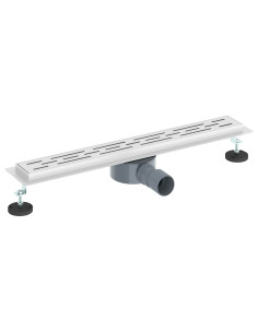 Scarico doccia con copertura in vetro e sifone a 360° 60 cm 2