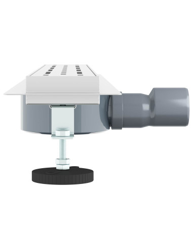 Scarico doccia con copertura in vetro e sifone a 360° 60 cm