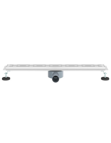 Scarico doccia con copertura in vetro e sifone a 360° 70 cm