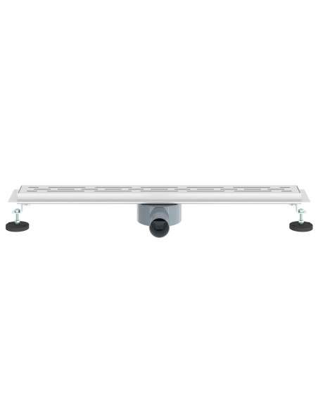Scarico doccia con copertura in vetro e sifone a 360° 70 cm