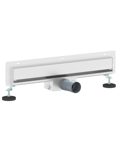 Scarico Doccia da Parete Argento 50 cm Acciaio Inox 304