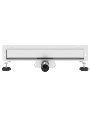 Scarico Doccia da Parete Argento 50 cm Acciaio Inox 304