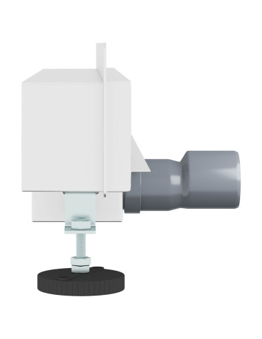 Scarico Doccia da Parete Argento 50 cm Acciaio Inox 304