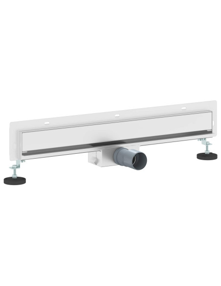 Scarico Doccia da Parete Argento 60 cm Acciaio Inox 304