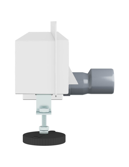 Scarico Doccia da Parete Argento 70 cm Acciaio Inox 304