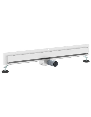 Scarico Doccia da Parete Argento 80 cm Acciaio Inox 304
