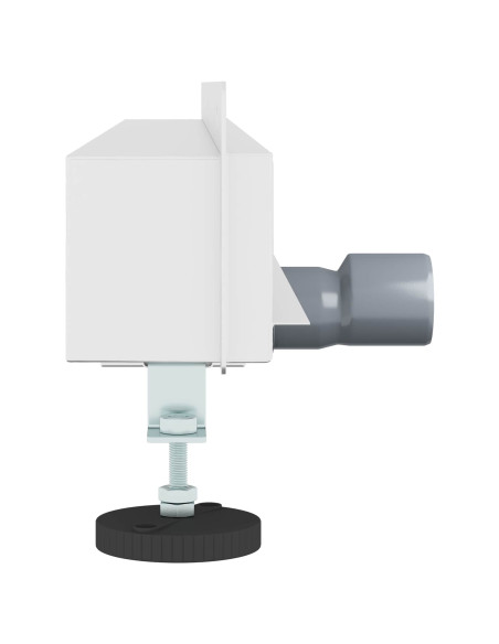 Scarico Doccia da Parete Argento 80 cm Acciaio Inox 304