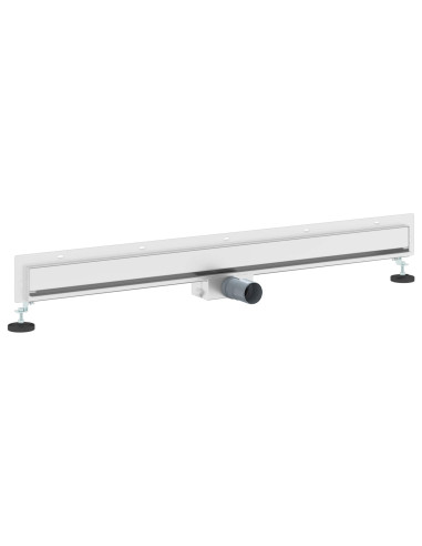 Scarico Doccia da Parete Argento 100 cm Acciaio Inox 304